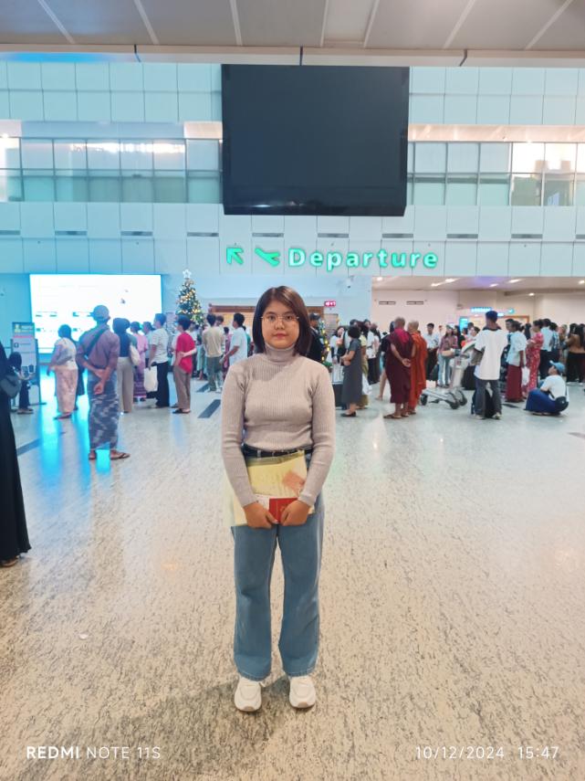 image of 特定技能 介護 1 名出国